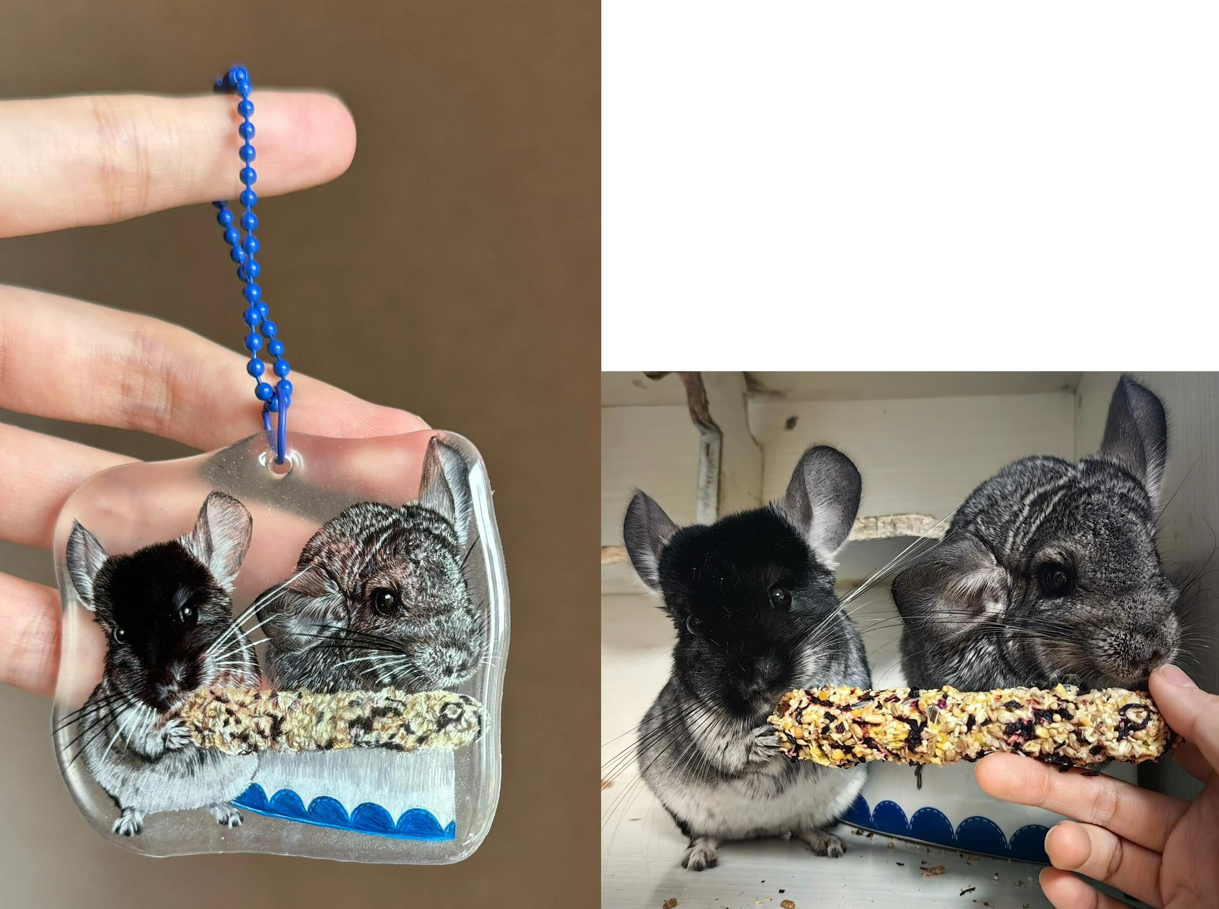 Personalized Pet Portrait Keychain, Custom Pet Photo Keychain, Actual Pet Keyring, Memorial Gift, Pet Lover Gifts, Handmade Gifts