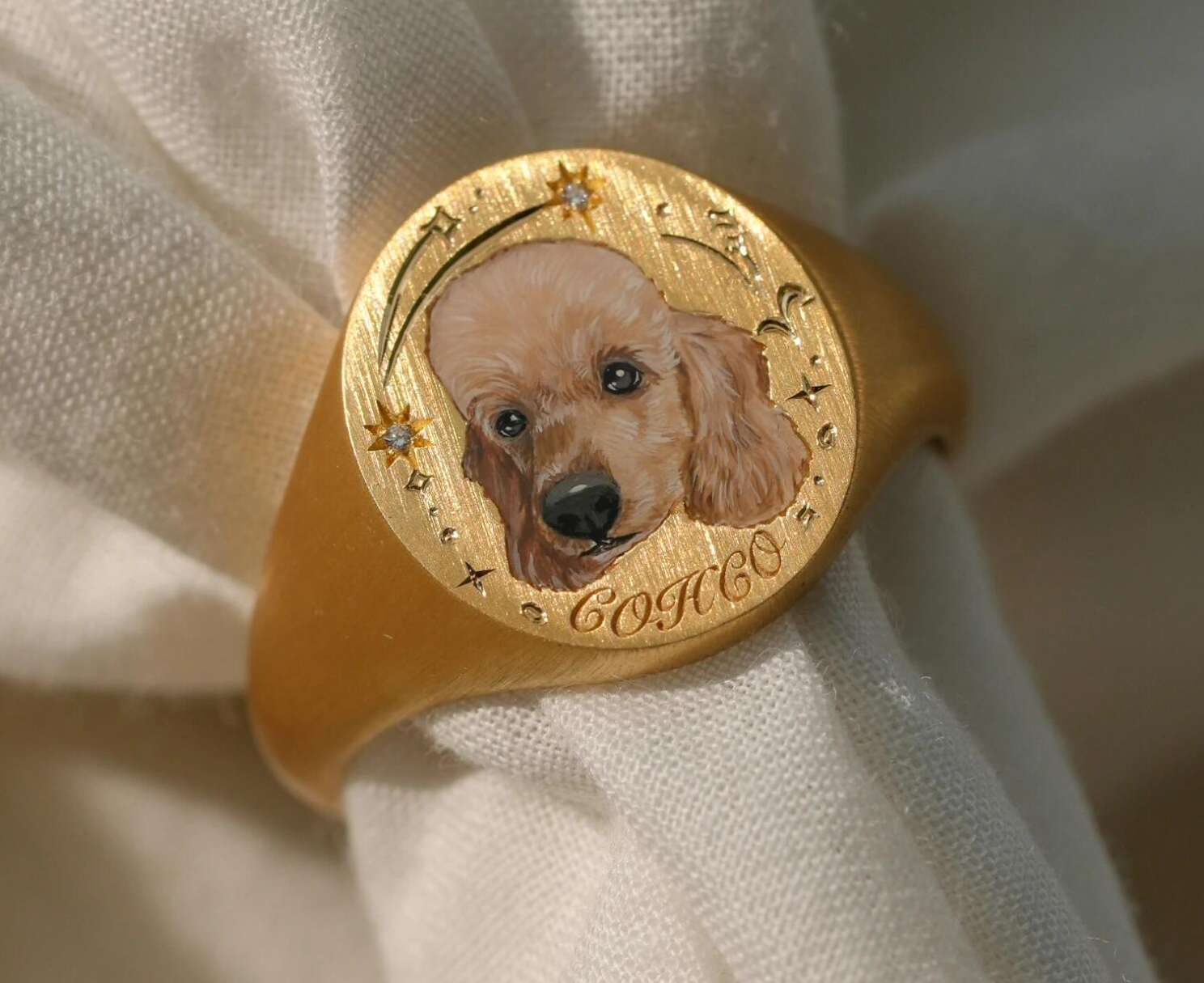14k gold pet memorial jewelry online